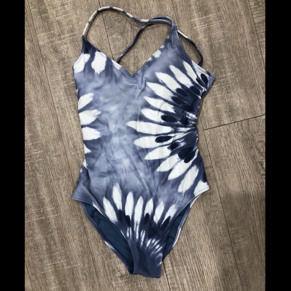Aerie Tie Back One Piece Swimsuit